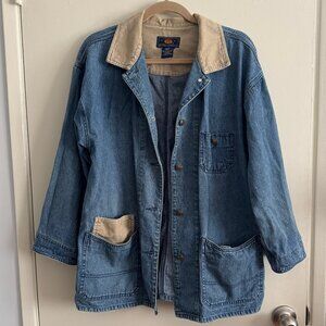 Vintage Route 66 Denim Barn Coat